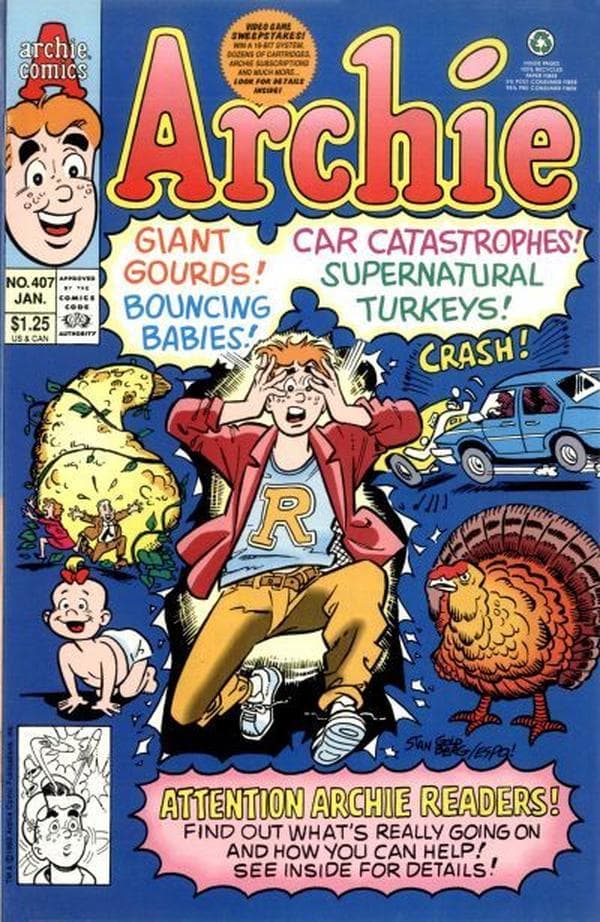 Archie #407 cover
