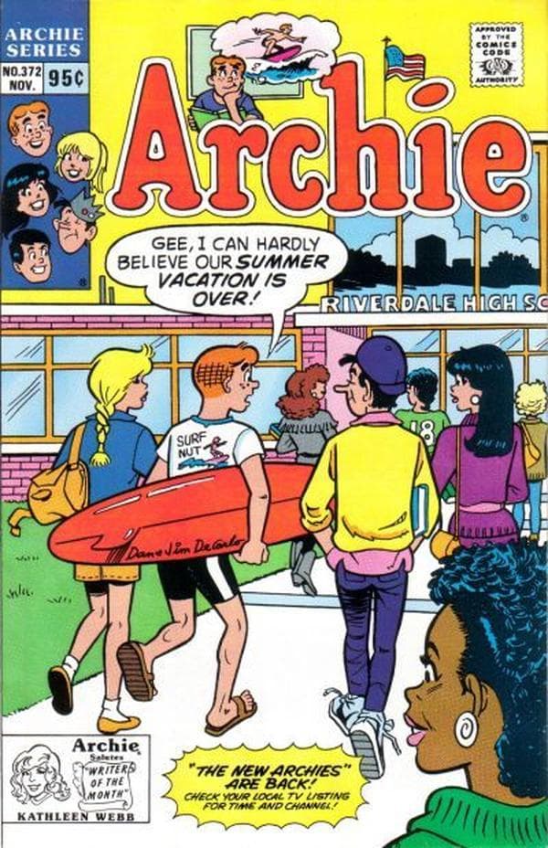 Archie #372 cover