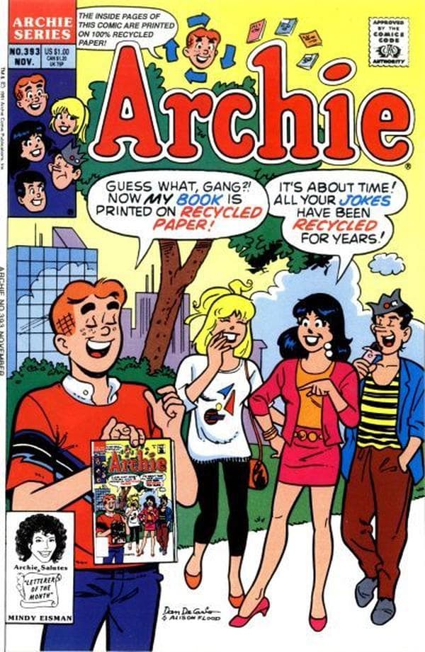 Archie #393 cover