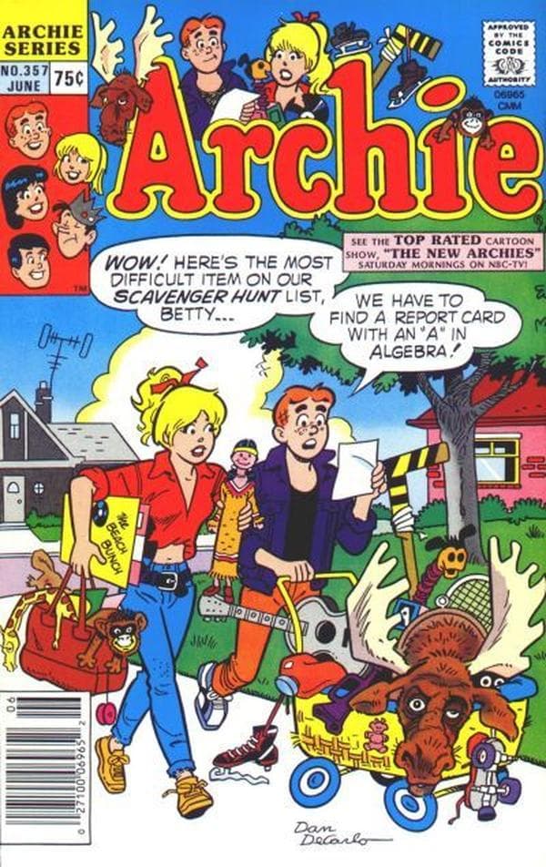 Archie #357 cover