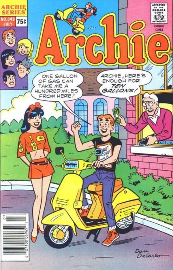 Archie #349 cover