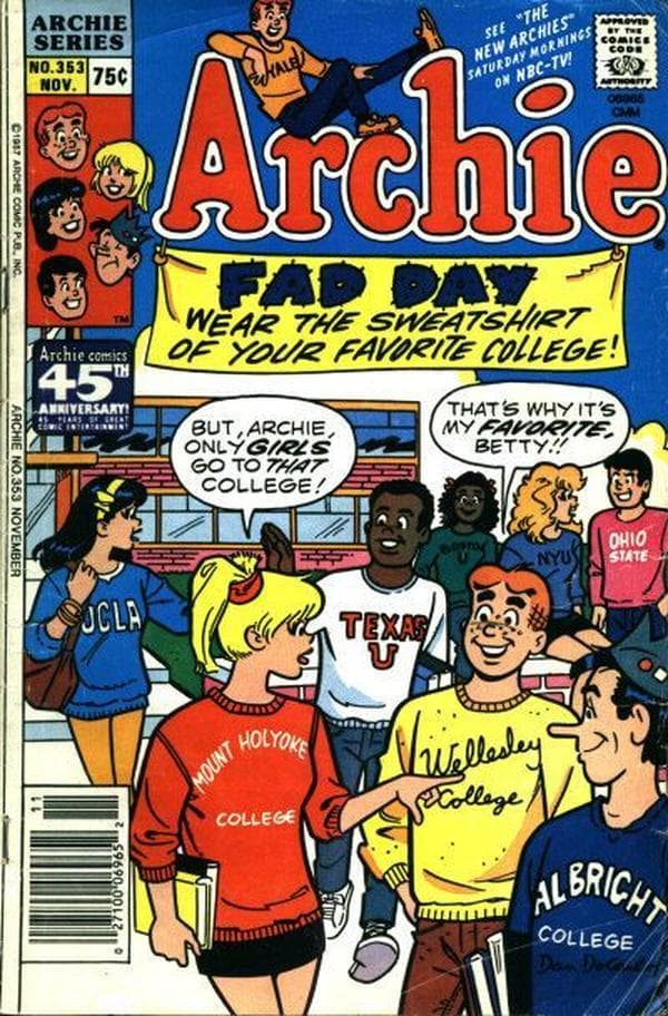 Archie #353 cover