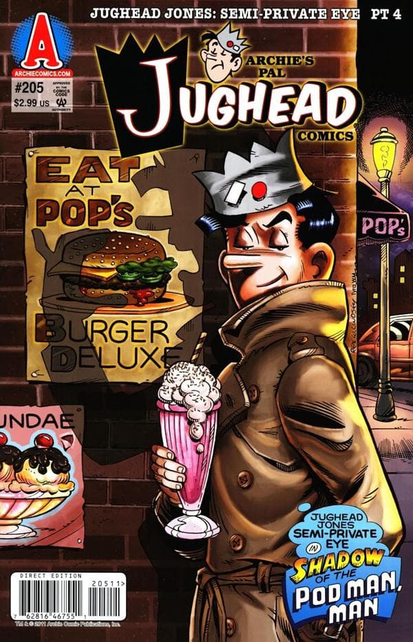 Archie's Pal Jughead Comics #205 cover