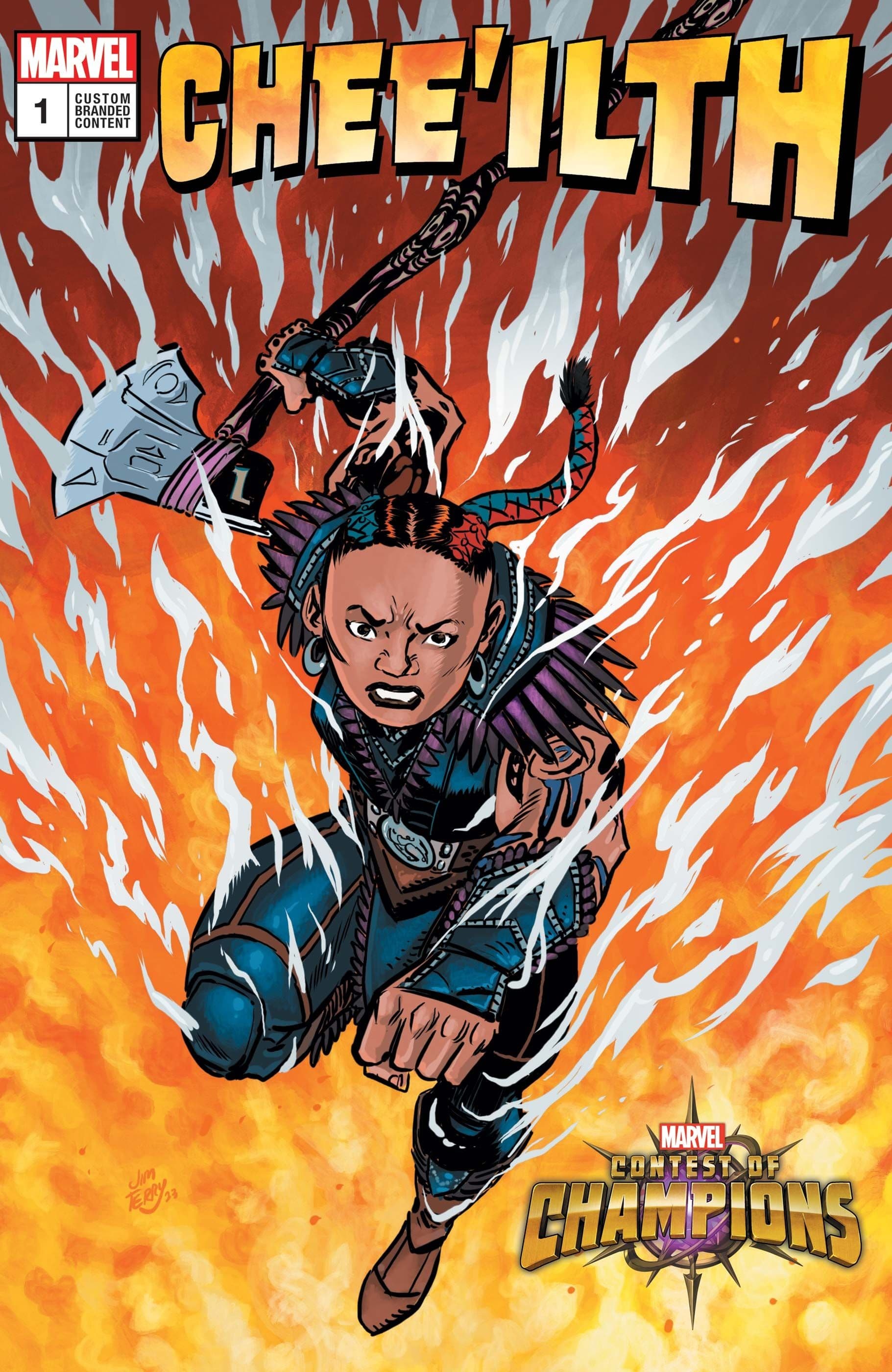 Custom Kabam 2023 Comic [Chee'ilth] cover — © Marvel Comics
