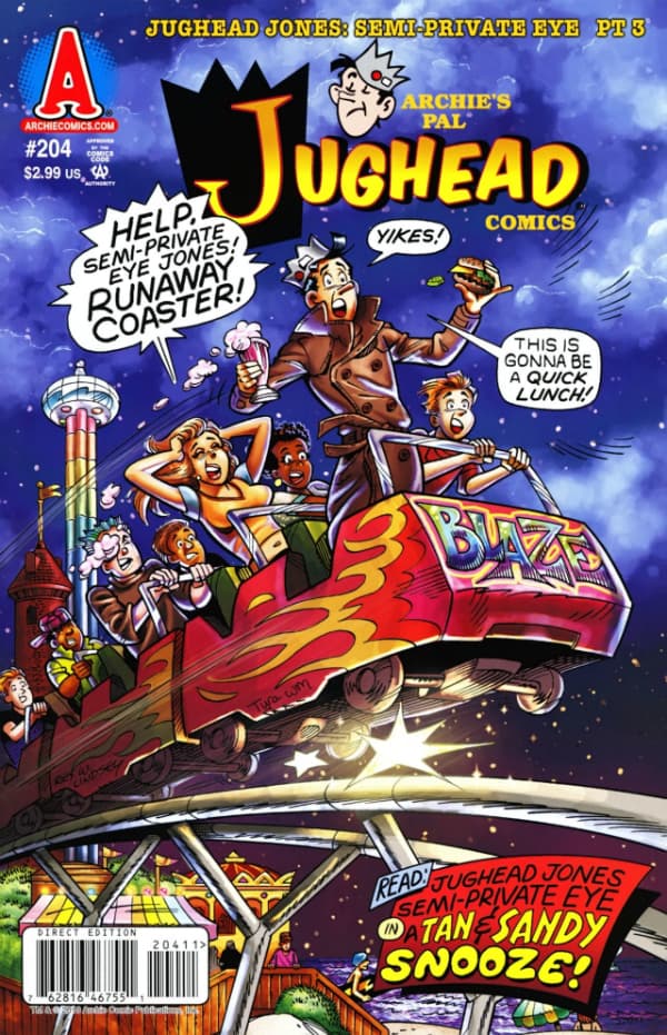 Archie's Pal Jughead Comics #204 cover