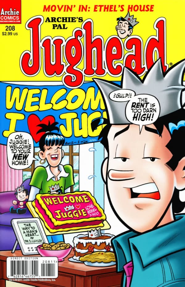 Archie's Pal Jughead Comics #208 cover