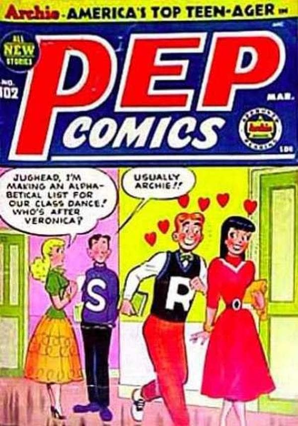 Pep Comics #102 cover