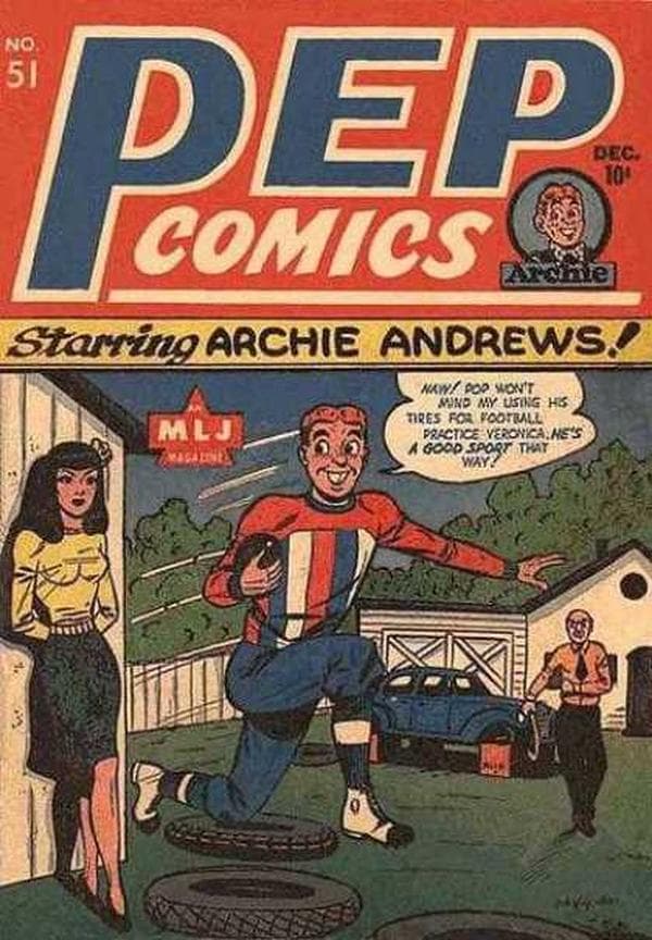 Pep Comics #51 cover
