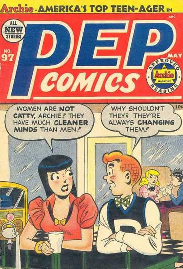 Pep Comics #97 cover
