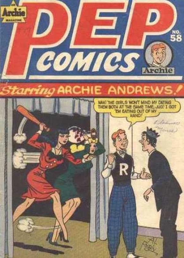 Pep Comics #58 cover