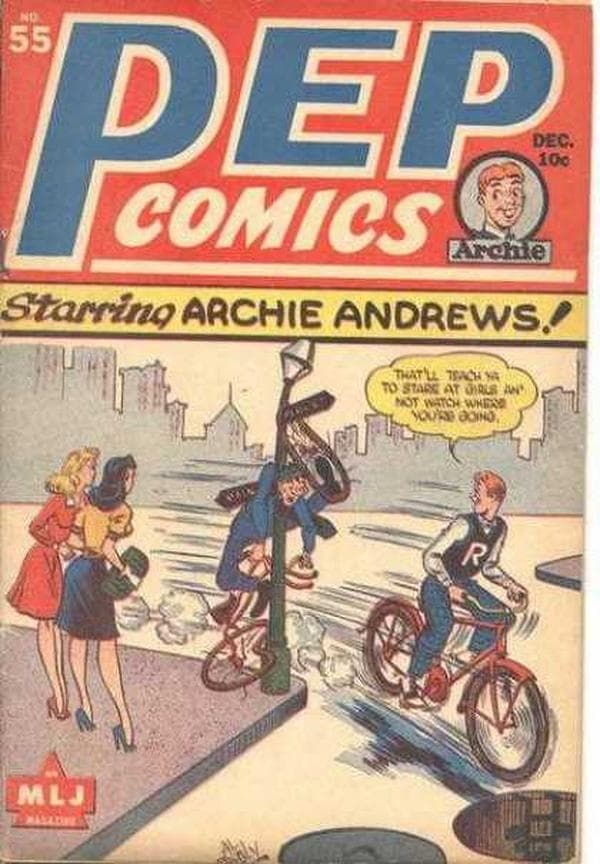 Pep Comics #55 cover