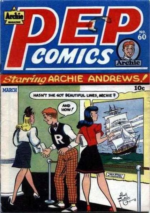 Pep Comics #60 cover