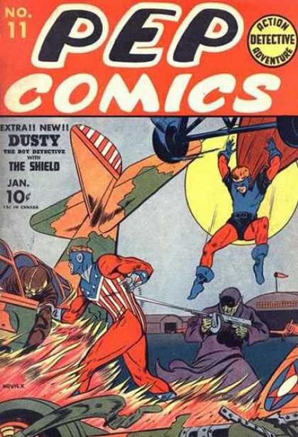 Pep Comics #11 cover