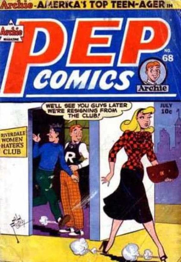 Pep Comics #68 cover