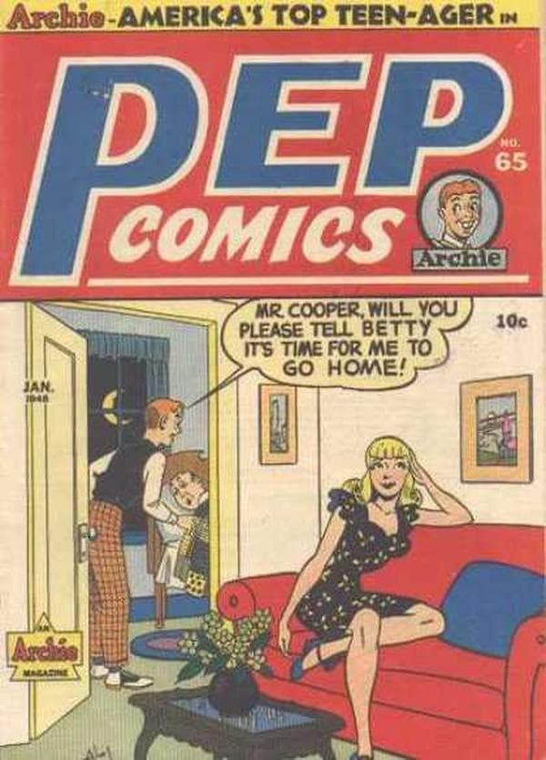 Pep Comics #65 cover