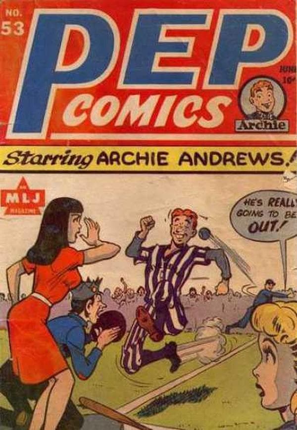 Pep Comics #53 cover