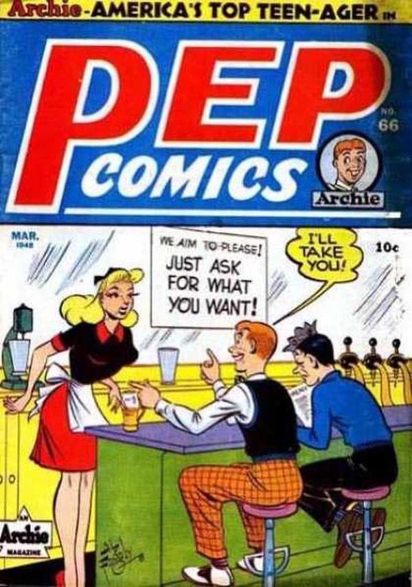 Pep Comics #66 cover