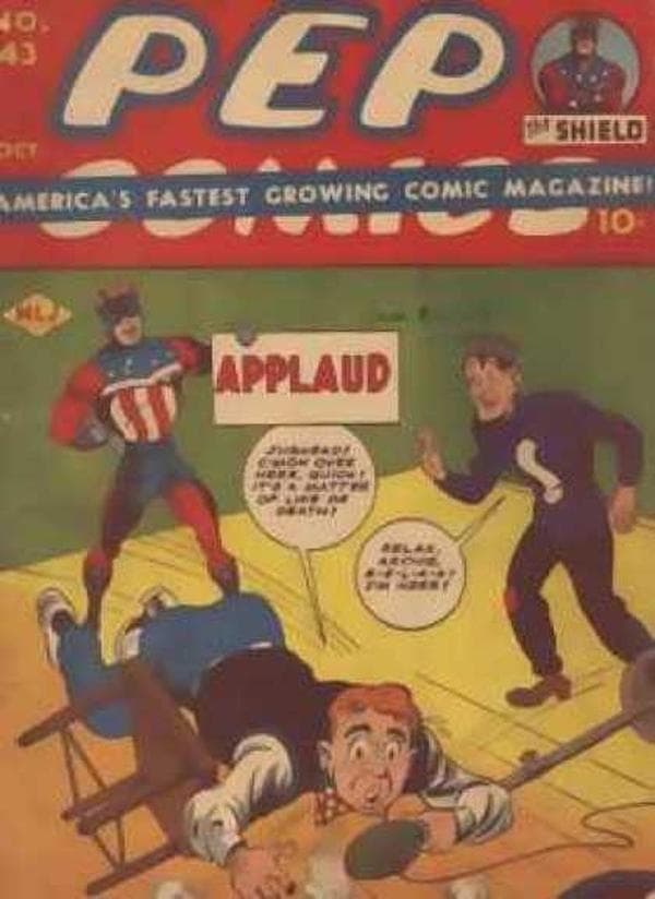 Pep Comics #43 cover