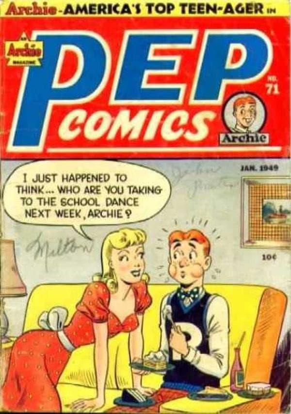 Pep Comics #71 cover
