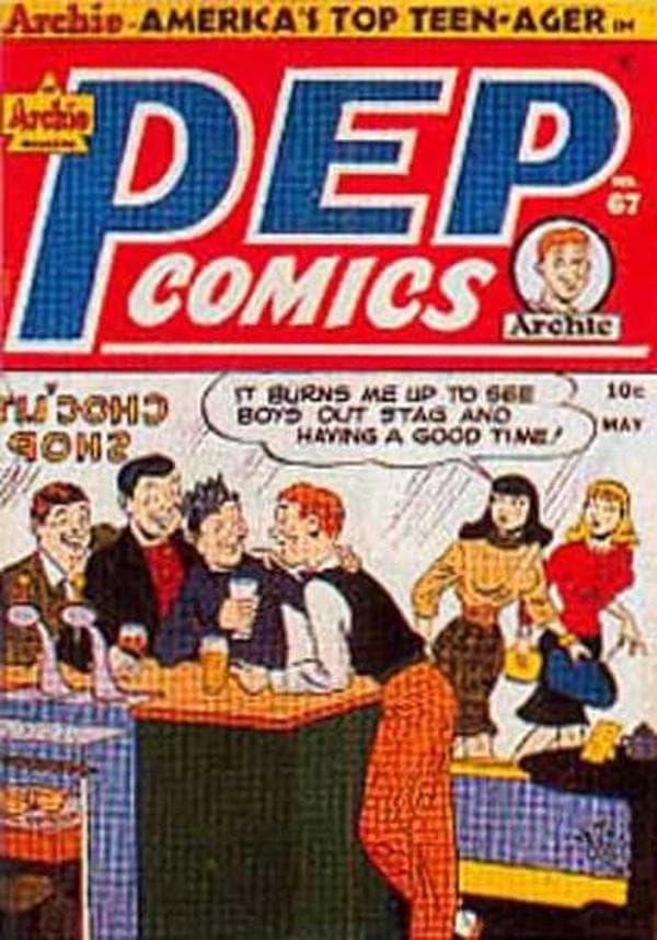 Pep Comics #67 cover
