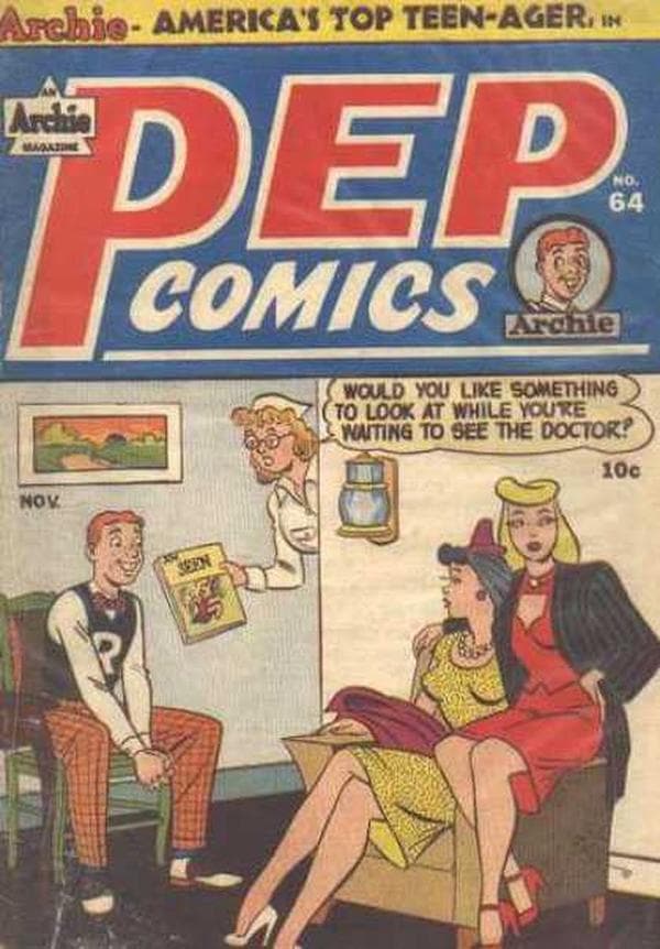 Pep Comics #64 cover