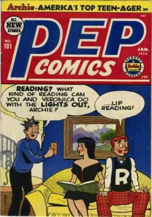 Pep Comics #101 cover