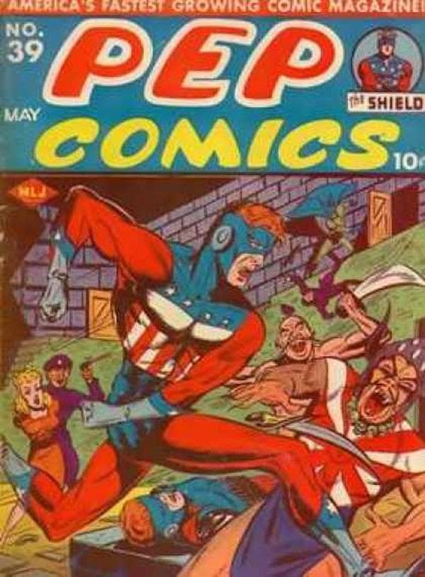 Pep Comics #39 cover