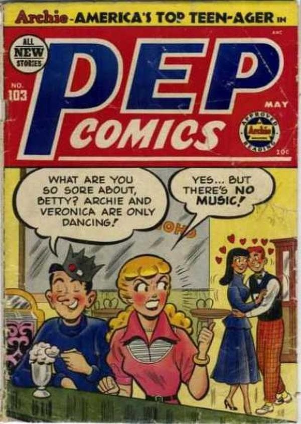 Pep Comics #103 cover