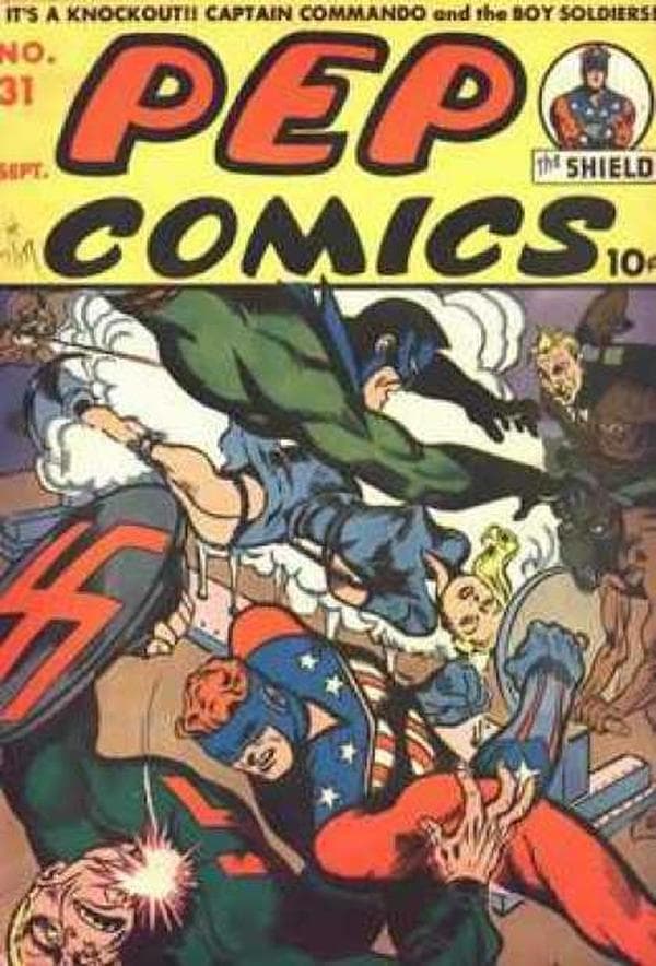 Pep Comics #31 cover