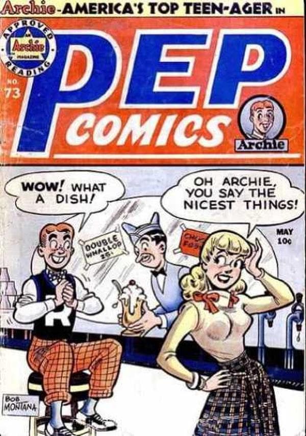 Pep Comics #73 cover