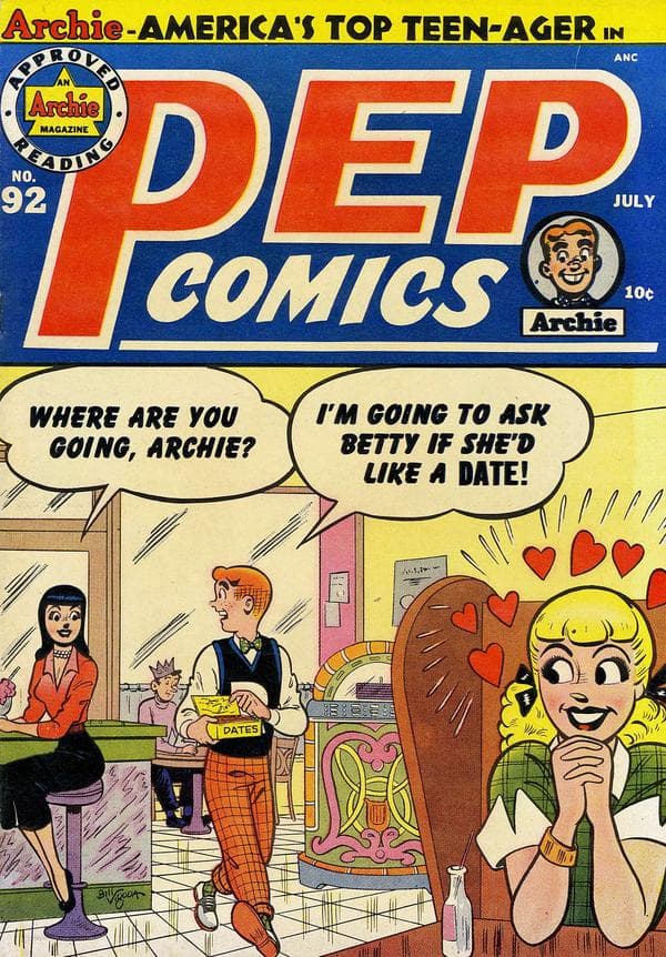 Pep Comics #92 cover