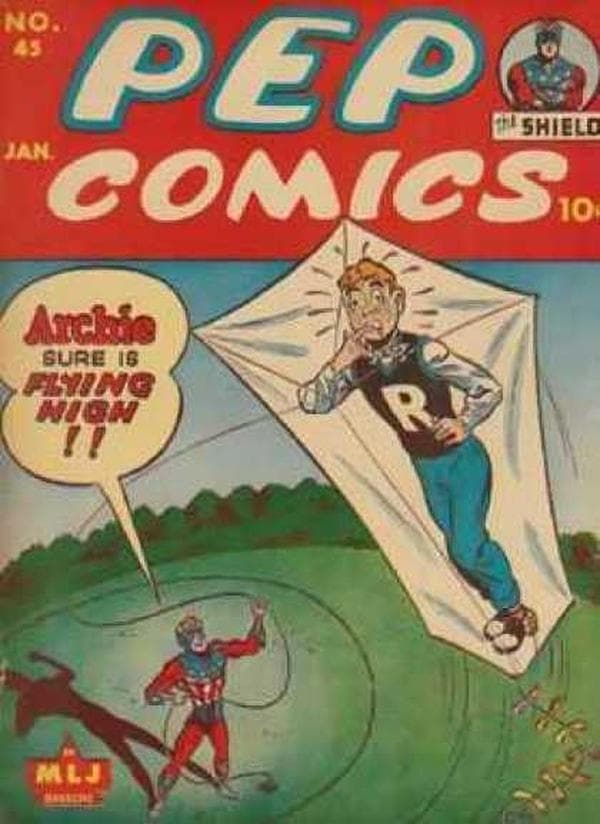 Pep Comics #45 cover