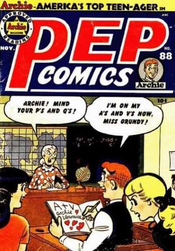 Pep Comics #88 cover