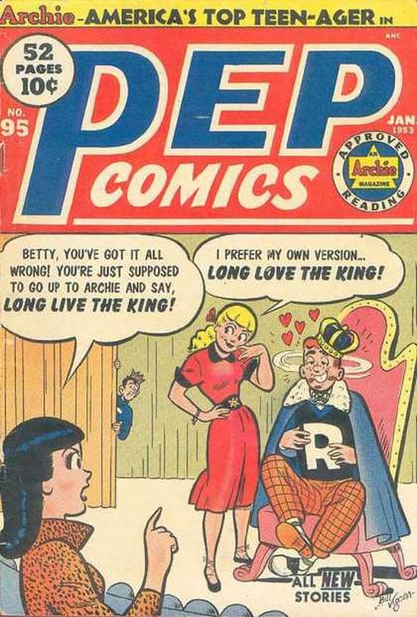 Pep Comics #95 cover