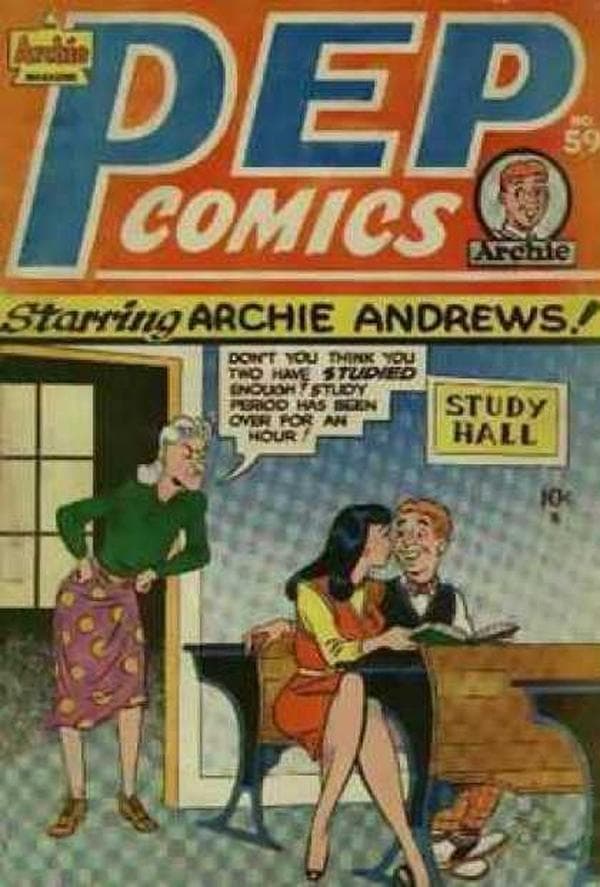 Pep Comics #59 cover