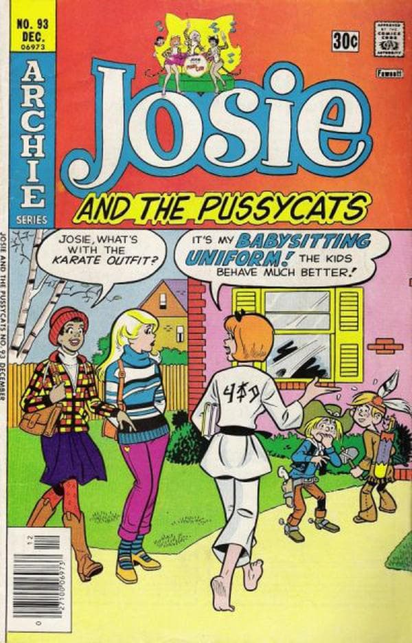 Josie and the Pussycats #93 cover