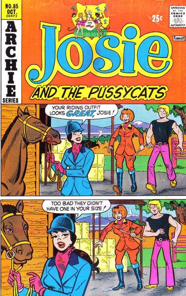 Josie and the Pussycats #85 cover