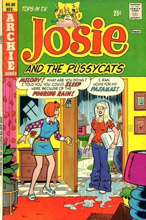 Josie and the Pussycats #80 cover