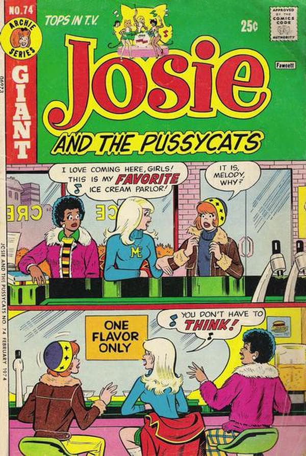 Josie and the Pussycats #74 cover