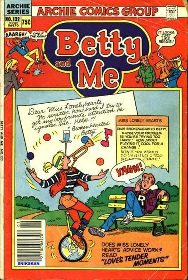 Betty and Me #132 cover