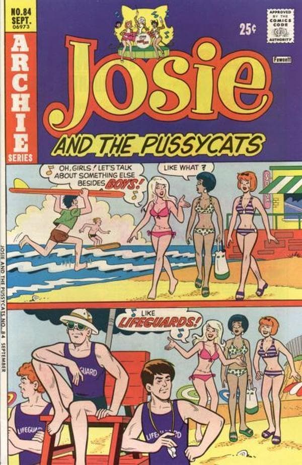 Josie and the Pussycats #84 cover