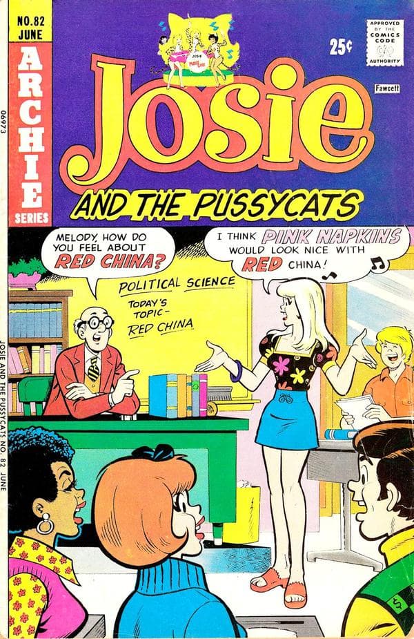 Josie and the Pussycats #82 cover