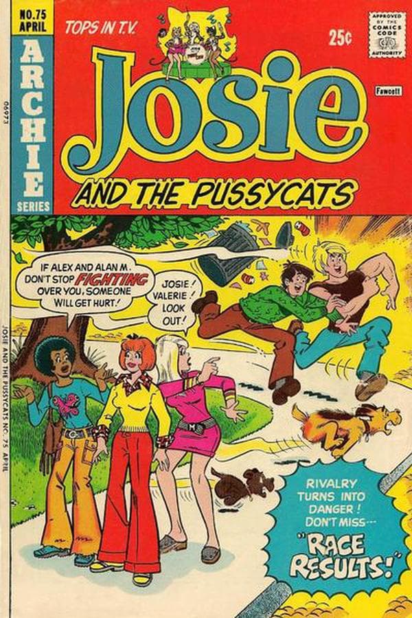Josie and the Pussycats #75 cover