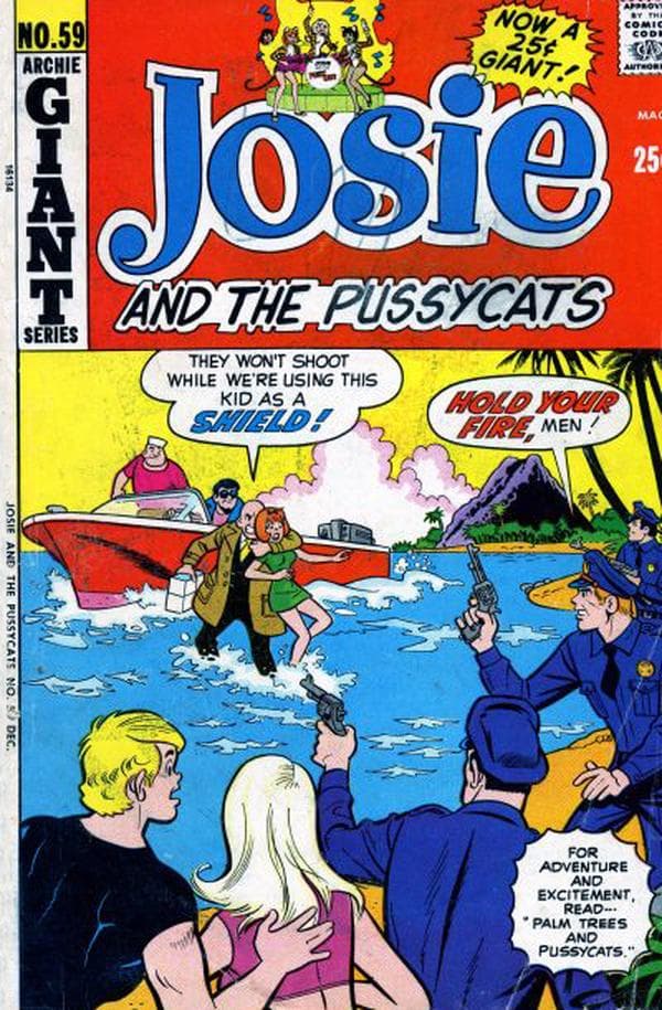 Josie and the Pussycats #59 cover