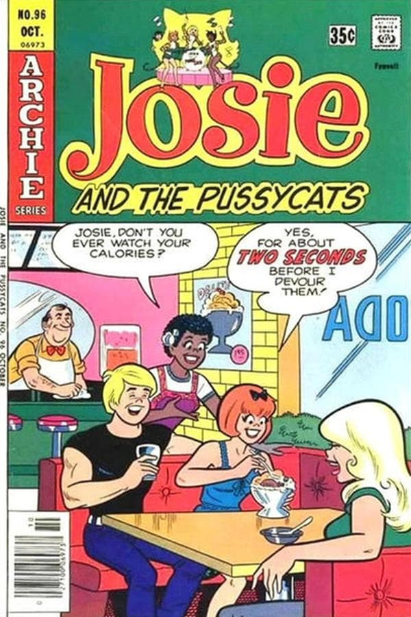 Josie and the Pussycats #96 cover