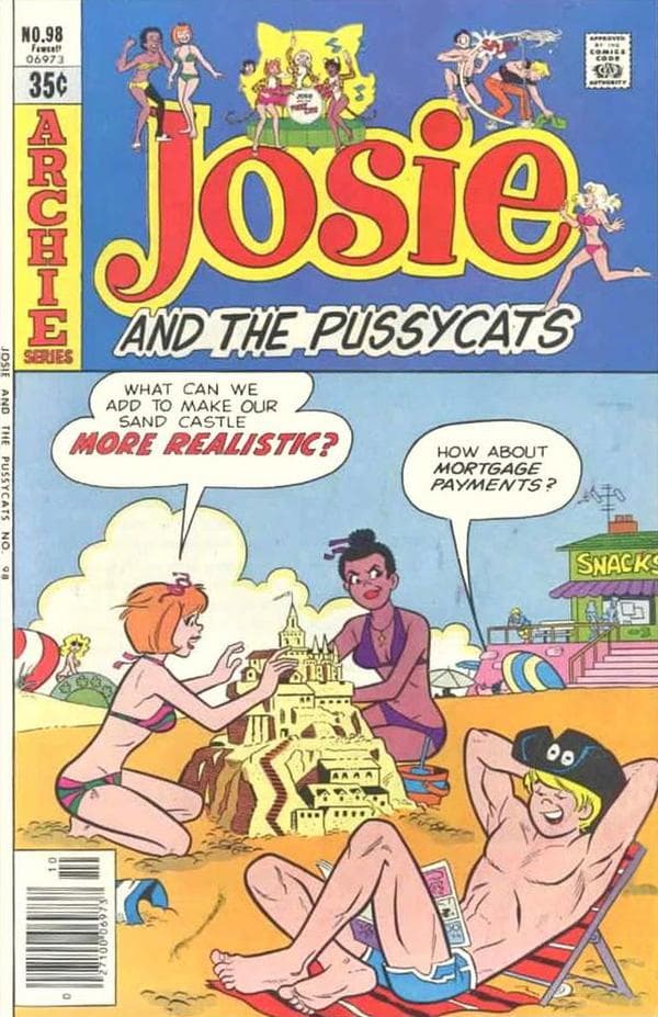 Josie and the Pussycats #98 cover