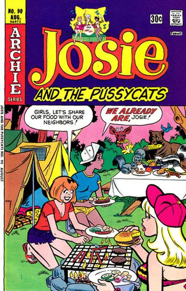 Josie and the Pussycats #90 cover