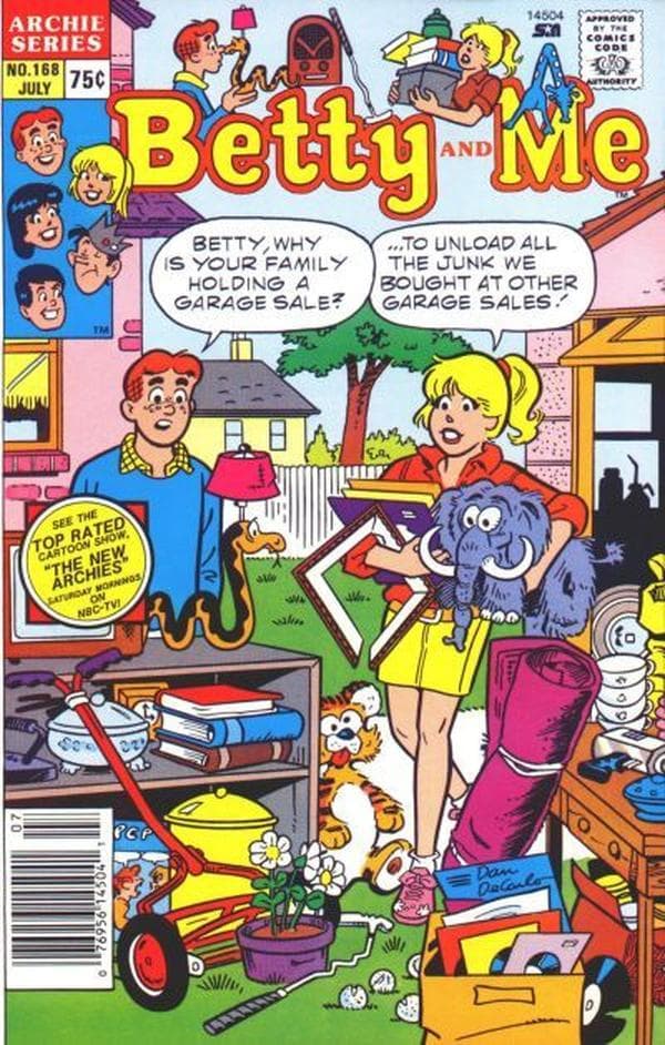 Betty and Me #168 cover