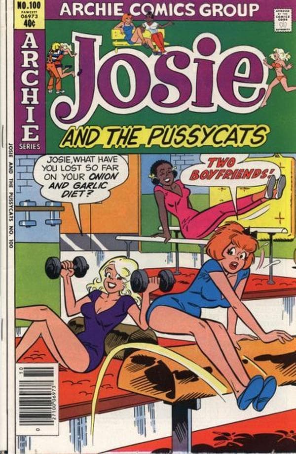Josie and the Pussycats #100 cover