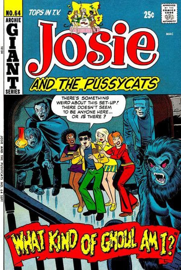 Josie and the Pussycats #64 cover